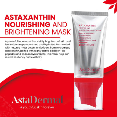 astadermal astaxanthin nourishing and brightening mask