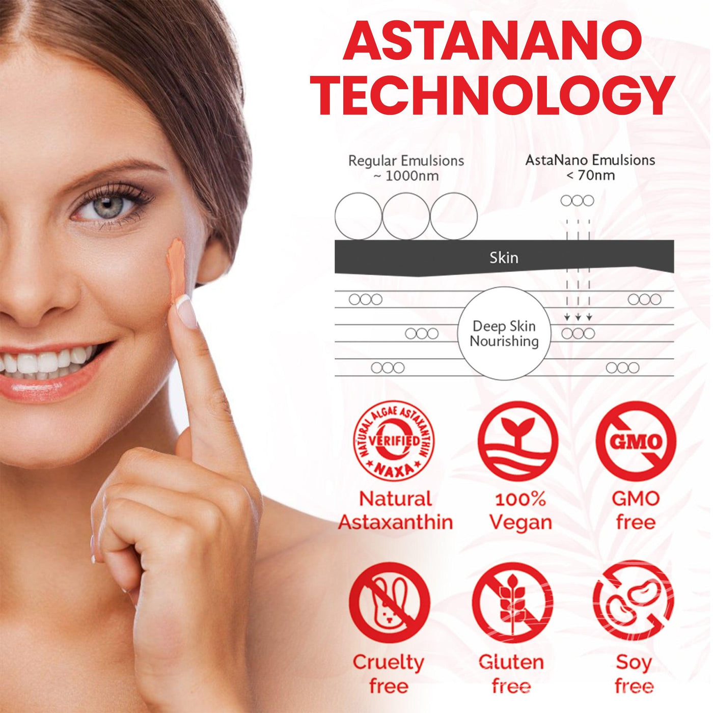 AstaDermal  - Astaxanthin Nourishing and Brightening Mask (50g/box) - Iconthin Biotech Corp.